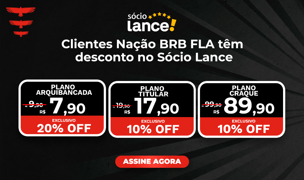 Lance: Até 20% de desconto na assinatura dos clubes.
