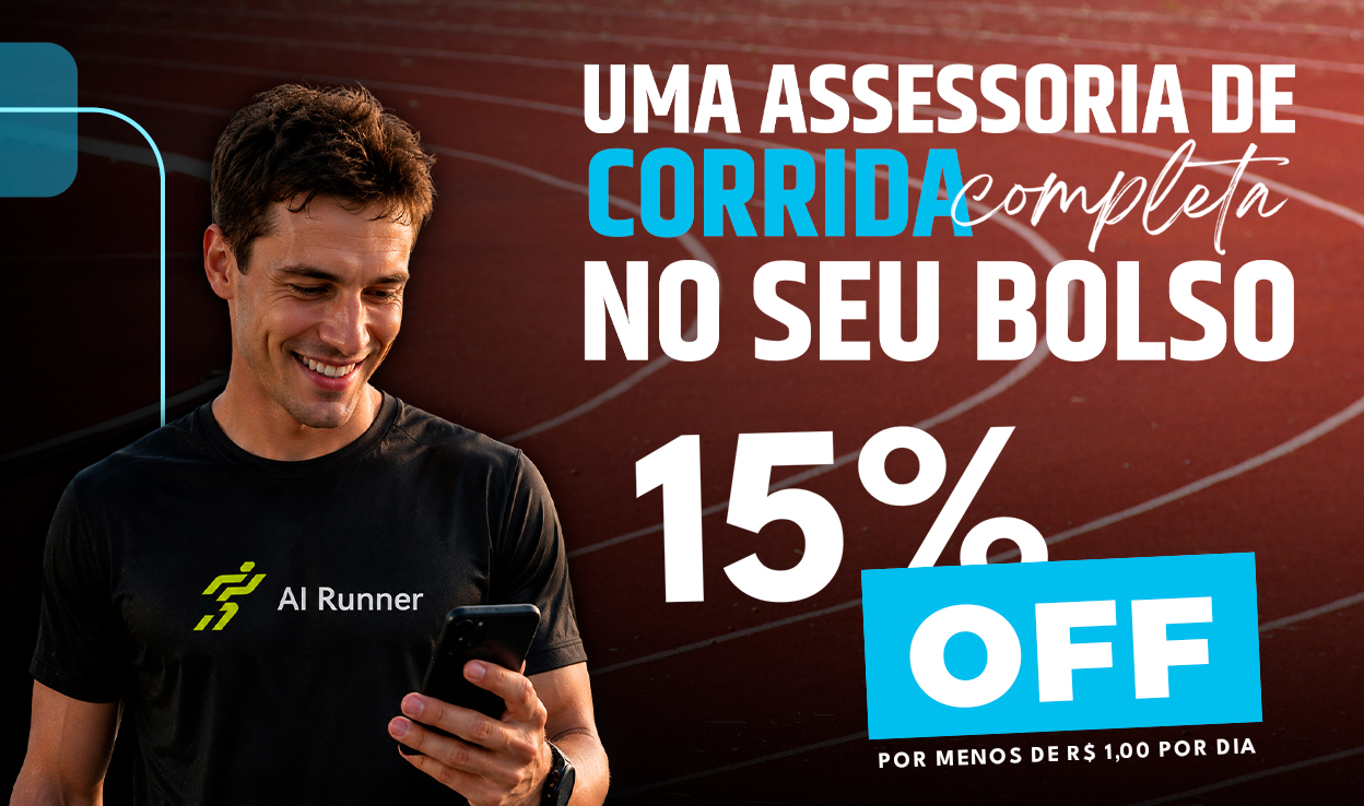 Ai Runner: 15% de desconto!