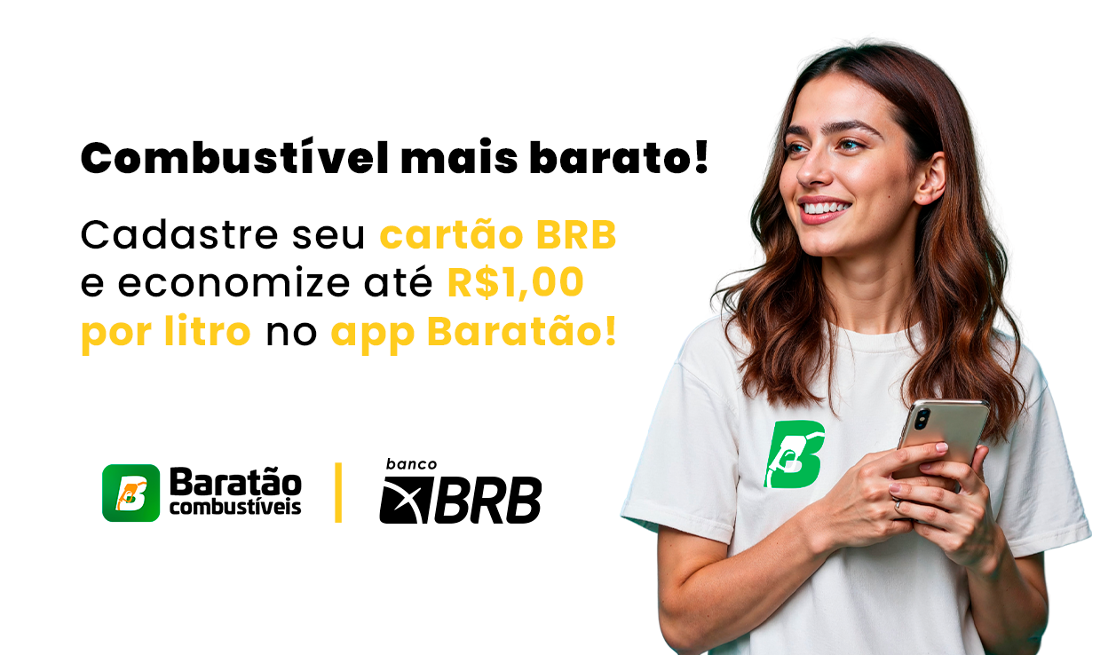 Baratão:  Combustível mais barato!
