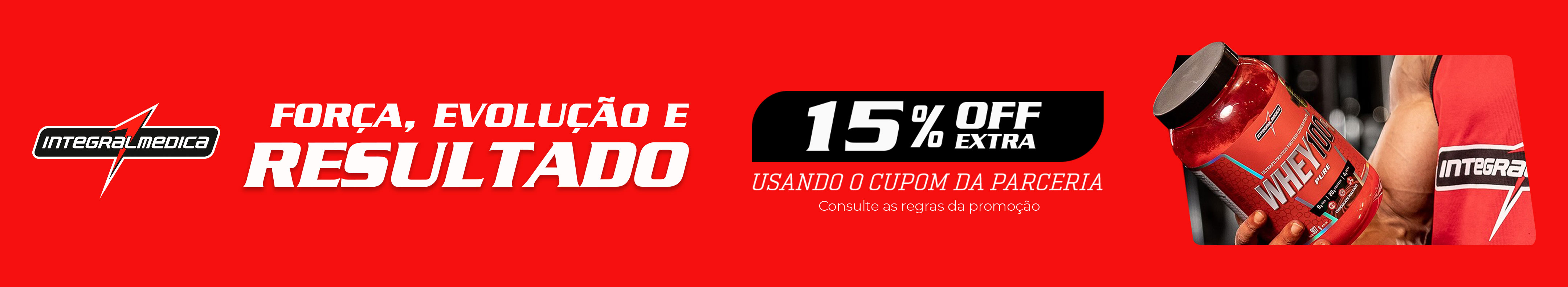 Integral Médica:  15% OFF em todo o site.