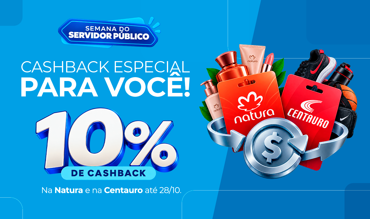  Cashback Especial Para Você