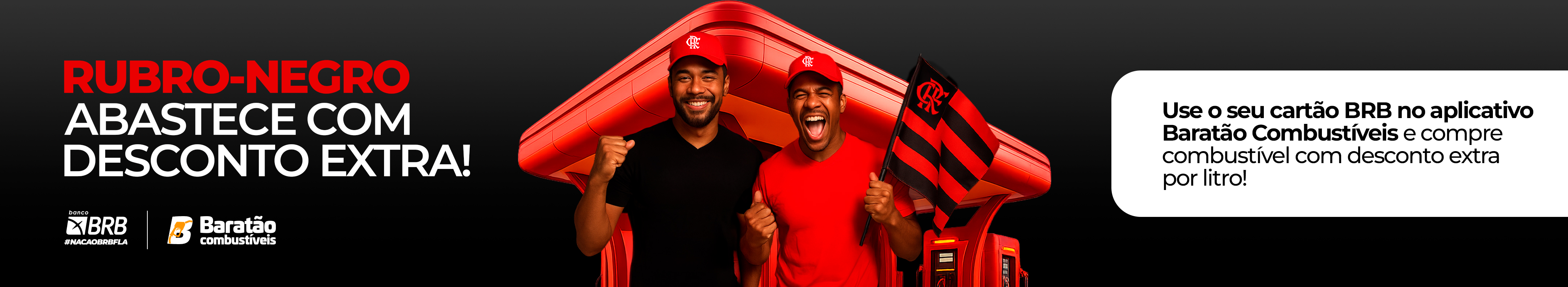 Rubro-negra abastece com desconto extra