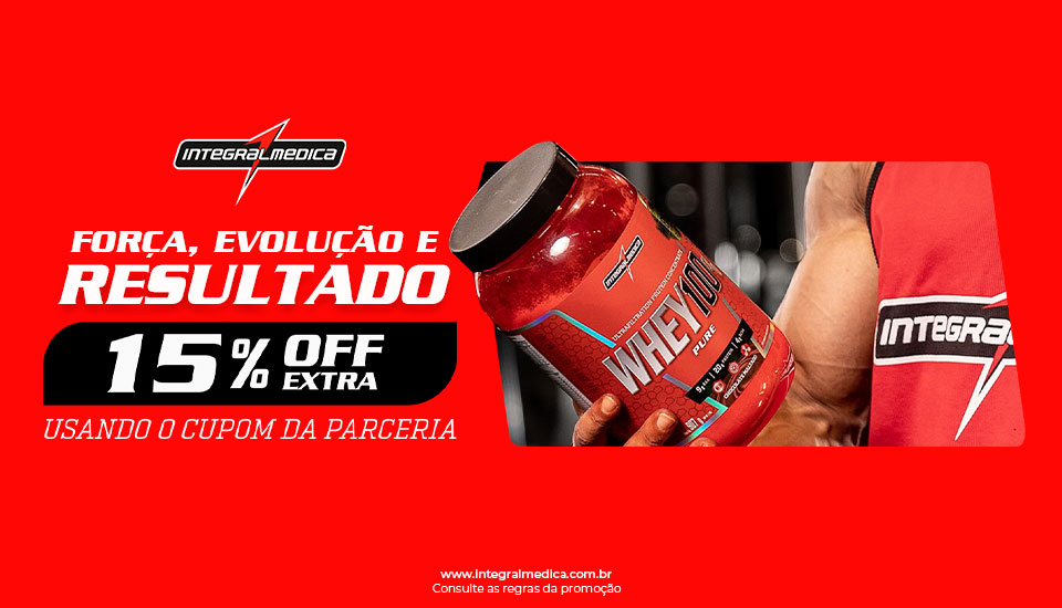 Integral Médica:  15% OFF em todo o site.