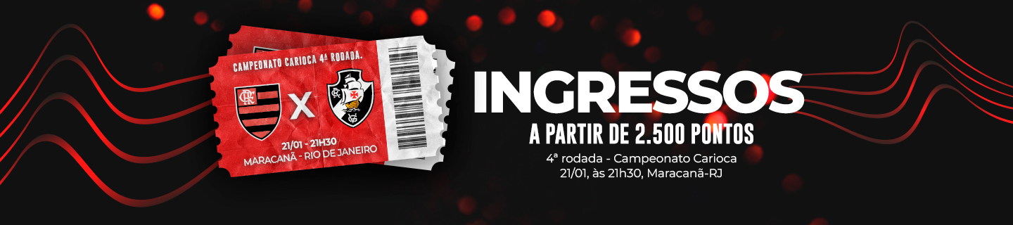 Par de Ingresso - Flamengo X Vasco 21/01/2026