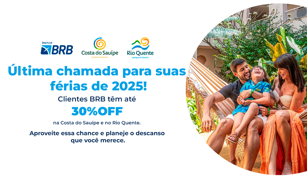 Ultima chamada para suas férias de 2025!