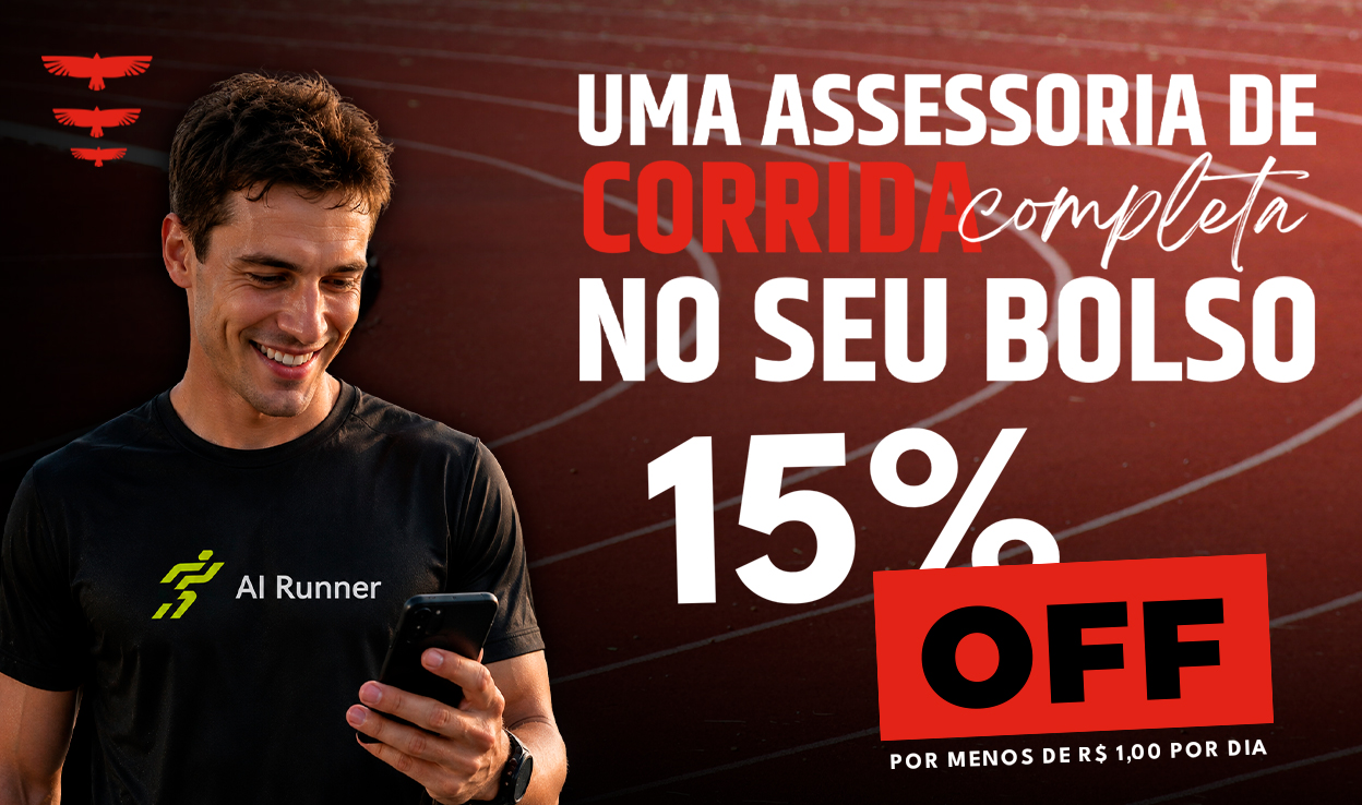 Ai Runner: 15% de desconto!