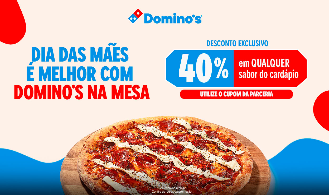 Dia das mães com 40% de desconto em qualquer sabor!
