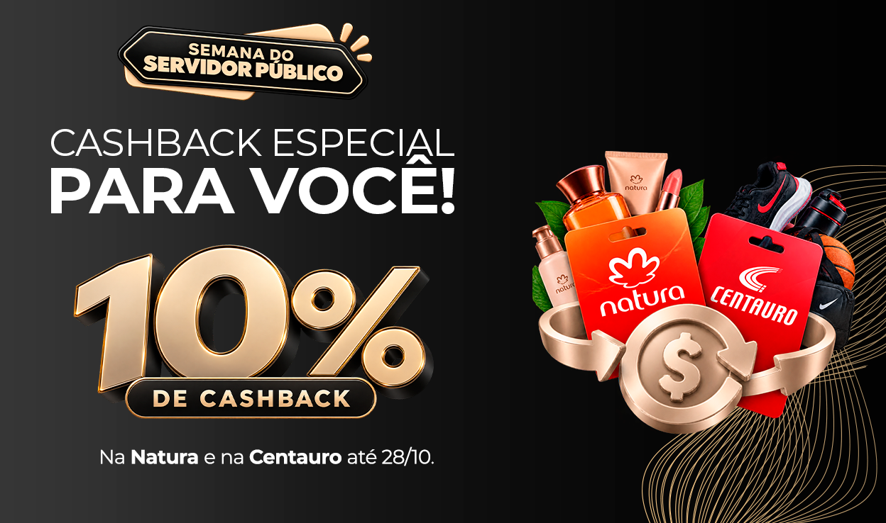  Cashback Especial Para Você