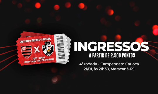 Par de Ingresso - Flamengo X Vasco 21/01/2026