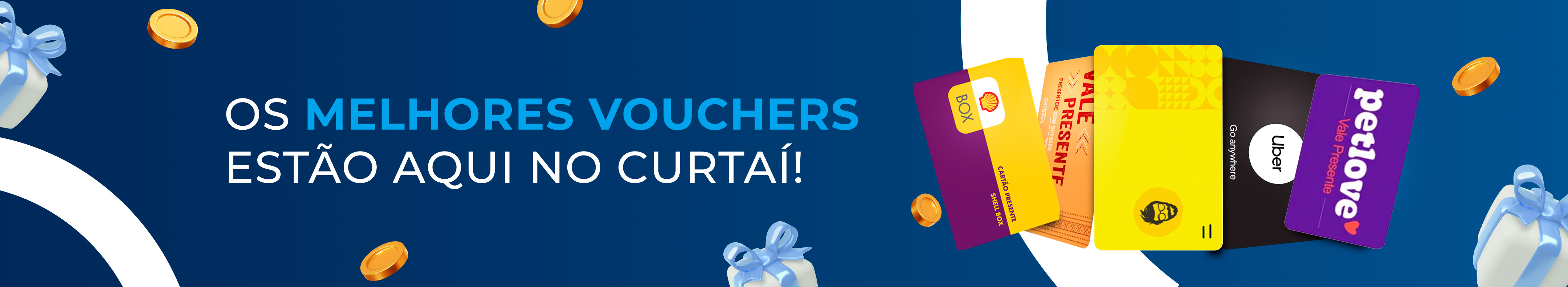 Os melhores voucher estão aqui no Curtaí!
