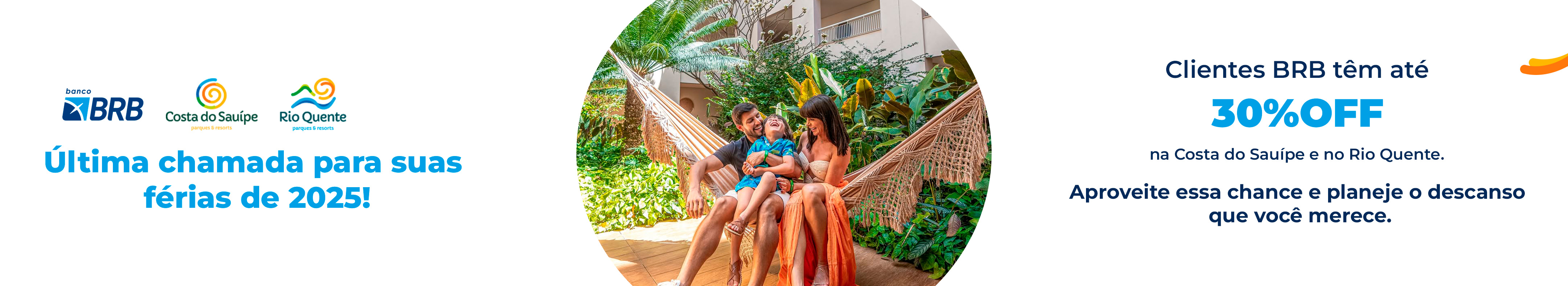 Ultima chamada para suas férias de 2025!