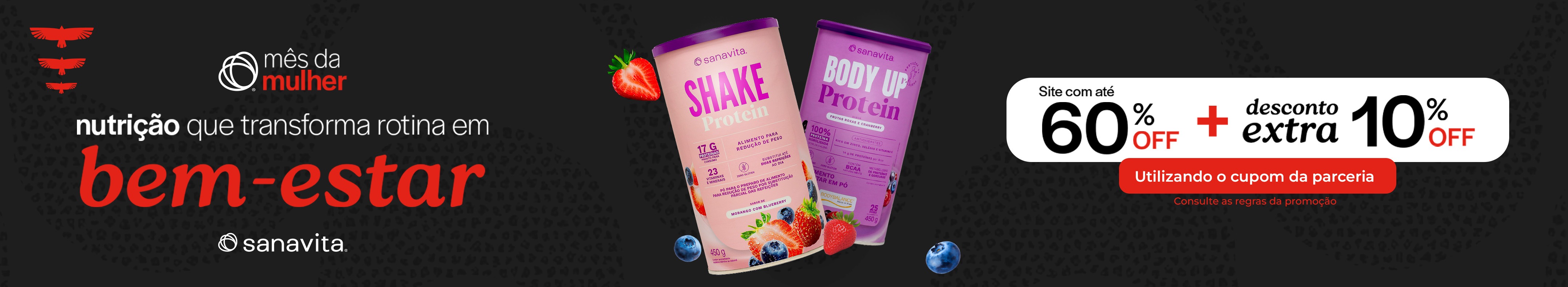 Mês da Mulher: Site com até 60% OFF + 10% OFF.