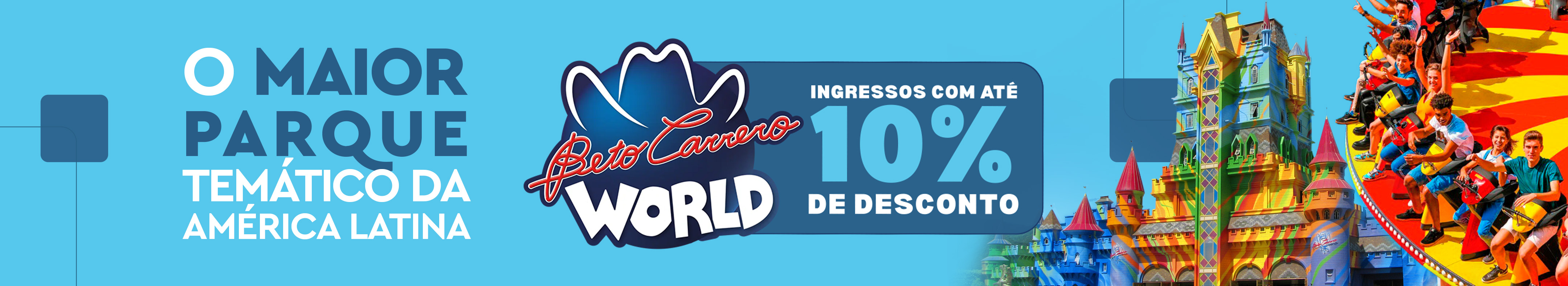 [Curtaí] Beto Carrero: 10% de desconto em ingressos!