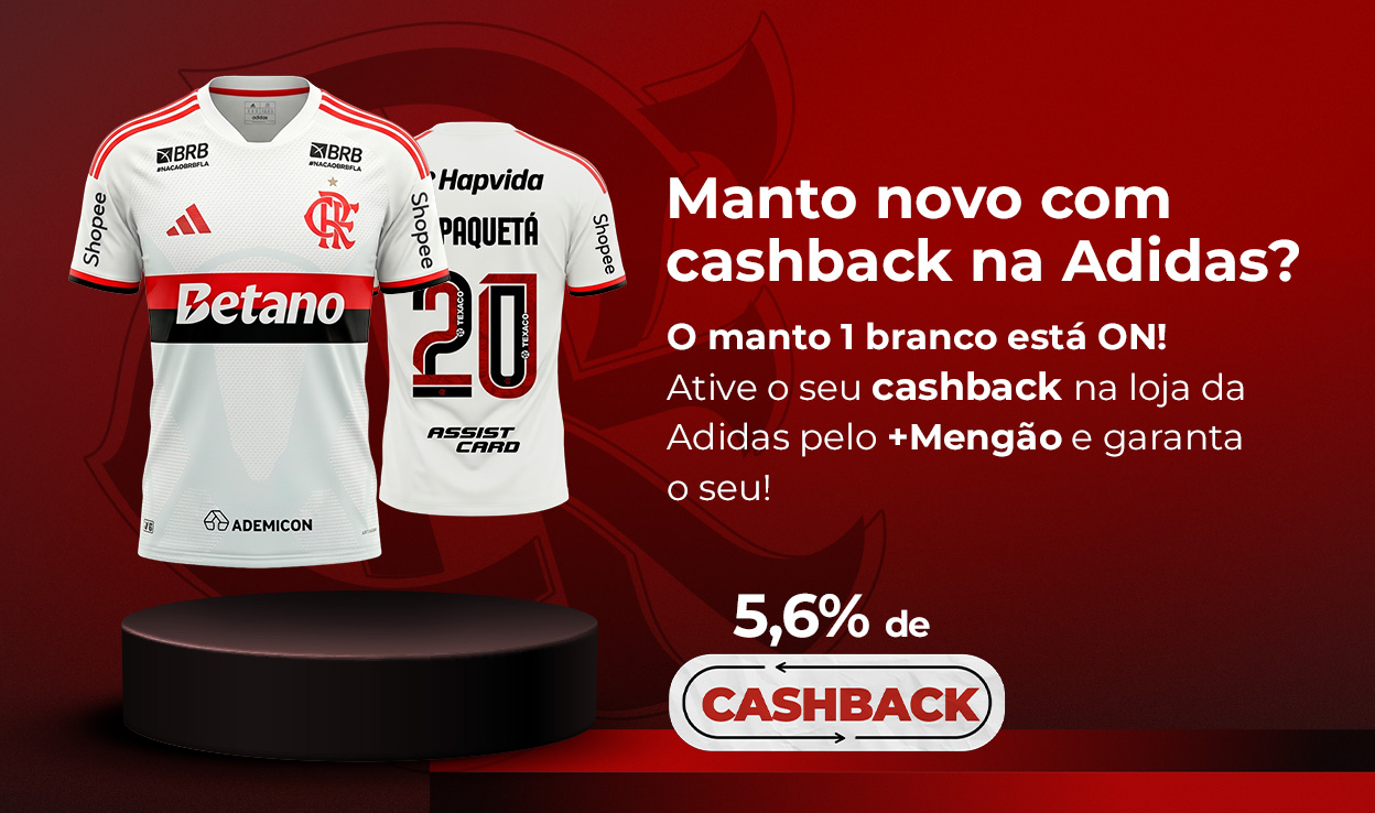Manto novo  com cashback na Adidas?