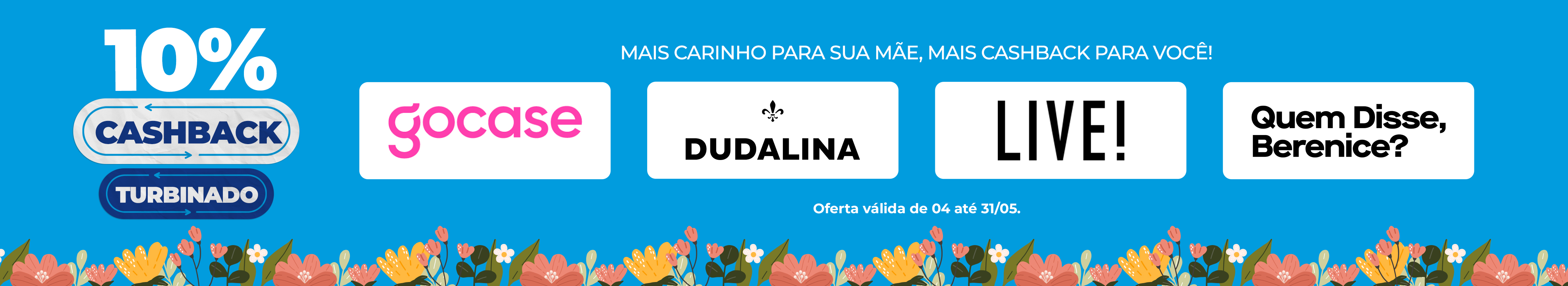 mães cashback
