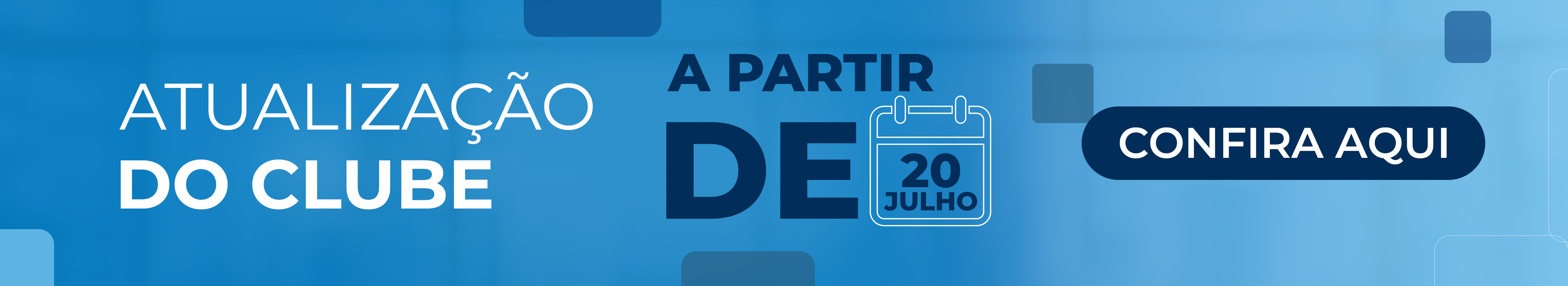 atualização dos clubes curtai